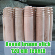 Bâton de balai rond, bâton de balai de 120 longue longueur, bâton de balai en bois rond